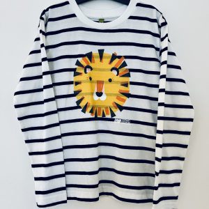 Striped Long Sleeve Kids Wildheart Tiger T Shirt