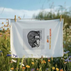 Benji & Balu tea towel